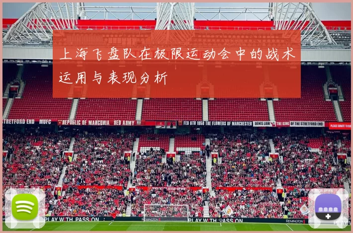 上海飞盘队在极限运动会中的战术运用与表现分析