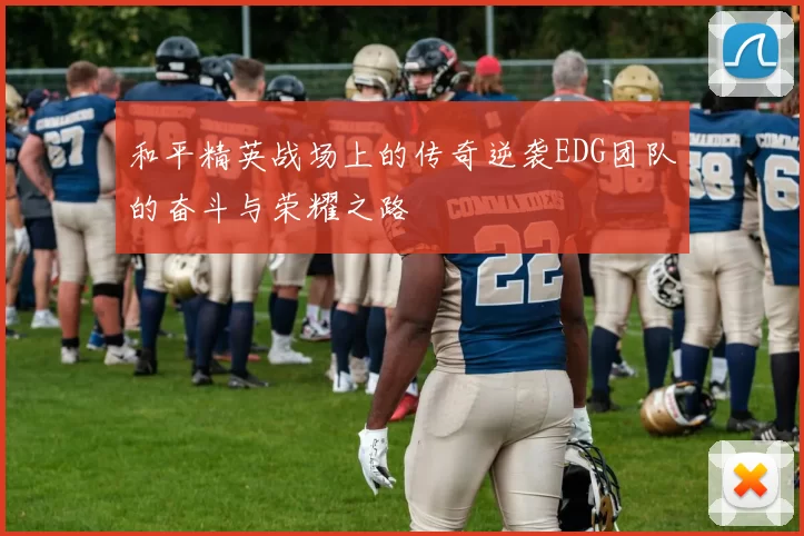 和平精英战场上的传奇逆袭EDG团队的奋斗与荣耀之路