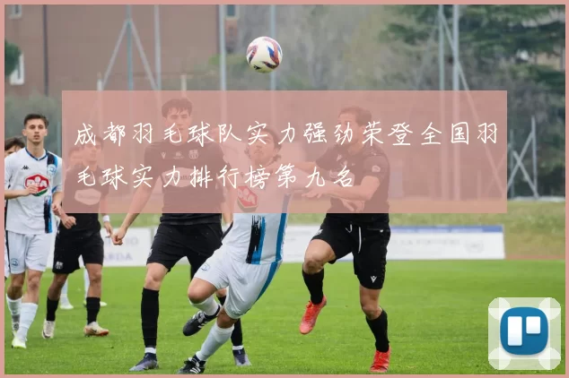 成都羽毛球队实力强劲荣登全国羽毛球实力排行榜第九名
