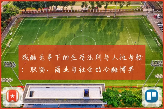 残酷竞争下的生存法则与人性考验：职场、商业与社会的冷酷博弈