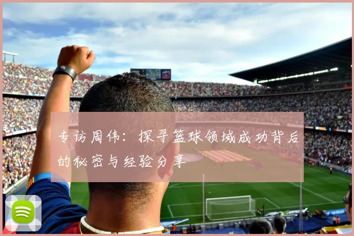 专访周伟：探寻篮球领域成功背后的秘密与经验分享